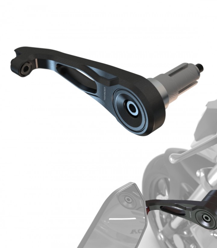 Highsider Adapter Force-Evo in Schwarz