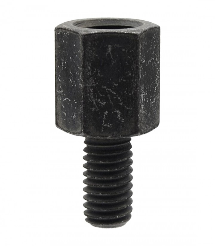 Highsider Mirror Thread Converter Macho M8x1.25 RH / Hembra M10x1.25 LH in Black