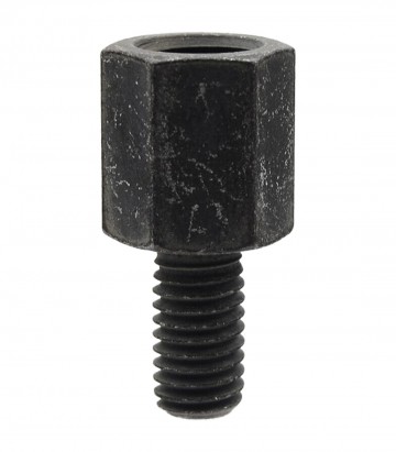 Highsider Mirror Thread Converter Macho M8x1.25 RH / Hembra M10x1.25 LH in Black