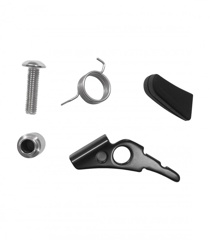 Kit Reparación Maneta Izquierda Highsider Tipo Original en Negro para Zontes 368 D (25-26)