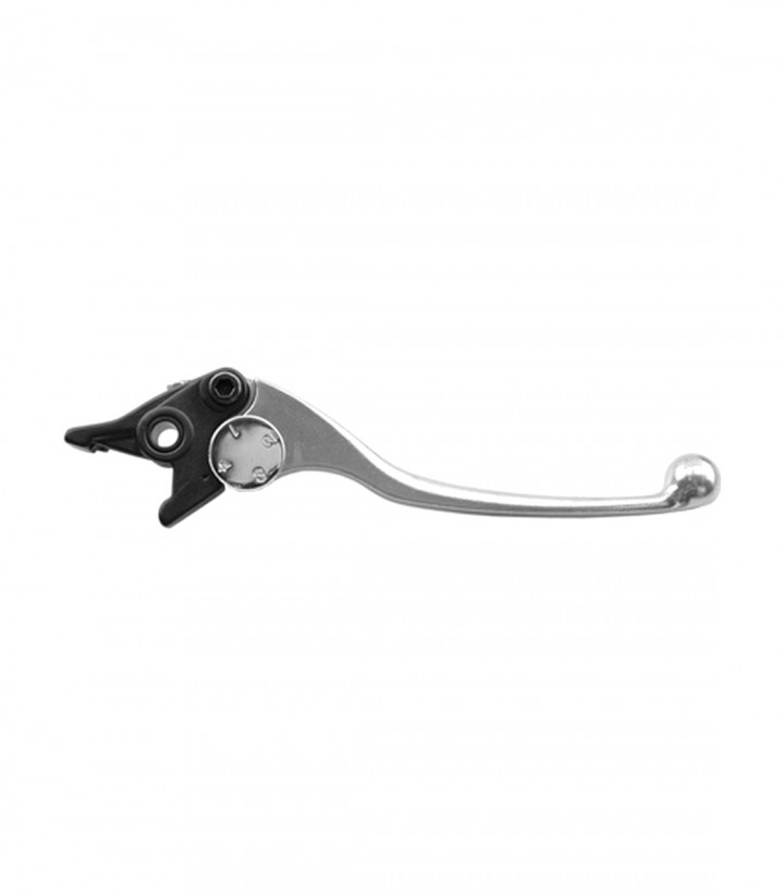 Highsider OEM-Style Right Lever in Black and Polished Aluminium for several Kawasaki models