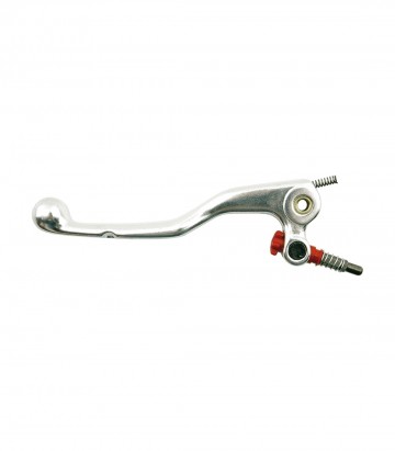 Maneta Izquierda Corta Pulida Highsider Tipo Original en Aluminio Pulido para Husaberg FE 450 E /6 (04-08)