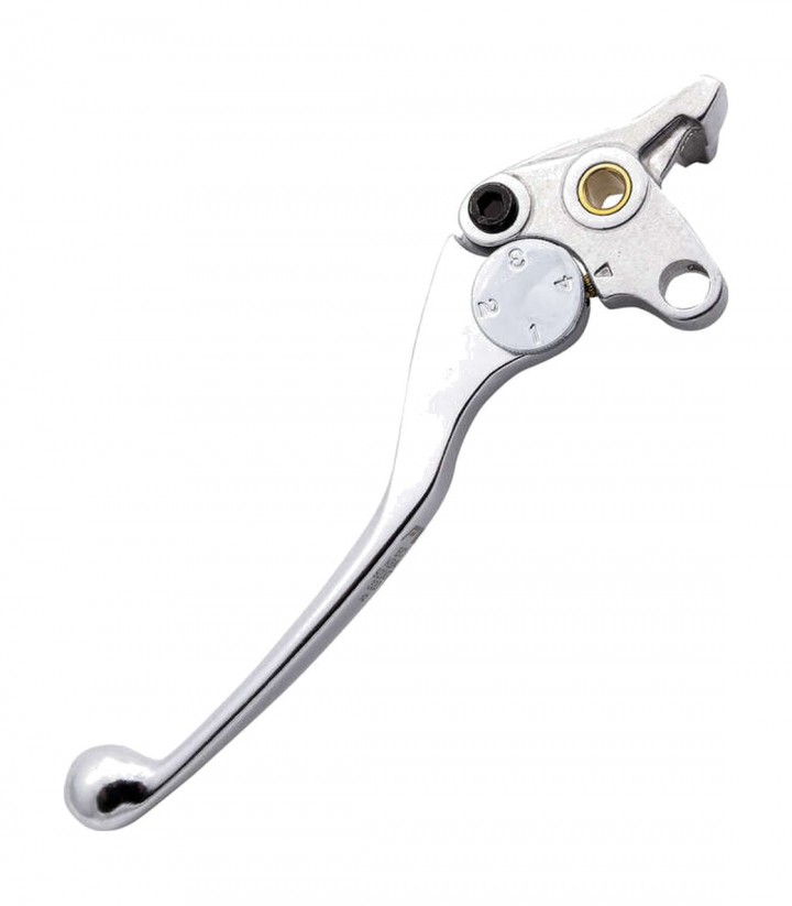 Maneta Izquierda Highsider Tipo Original en Plata para varios modelos de Kawasaki y Yamaha