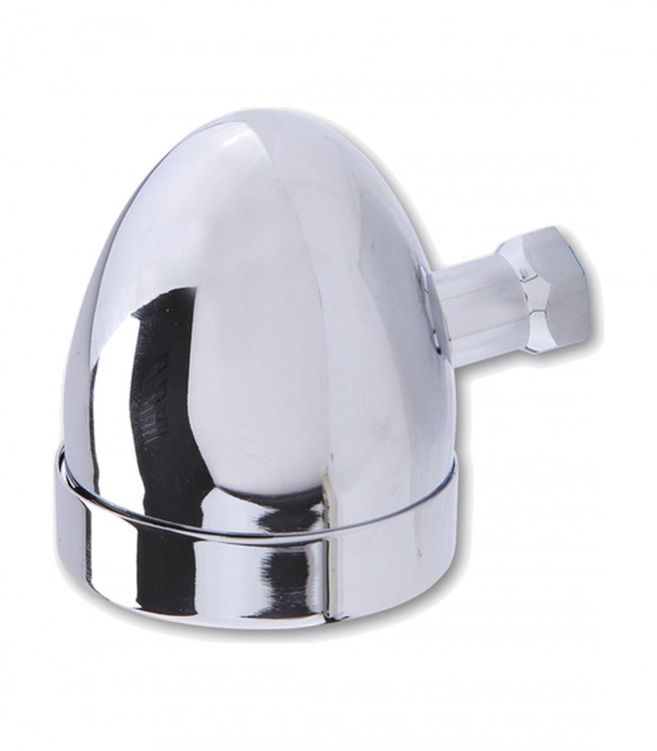 Intermitente Highsider Bullet Flat Cromado con Cristal Naranja