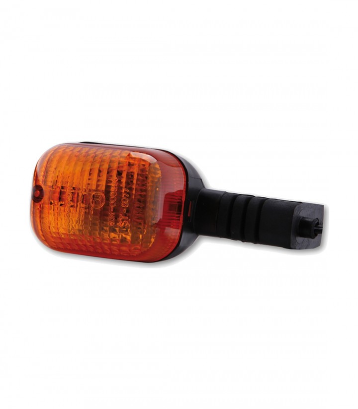 Highsider Turn Signal Duc Style Black with Orange Lens