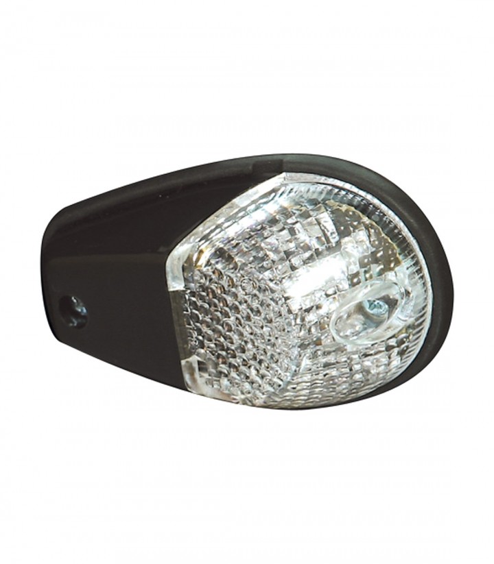 Highsider LED Fairing Turn Signals Black with Clear Lens