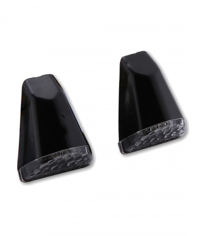 LED-Verkleidungsblinker Highsider Swift Schwarz mit klarem Glas