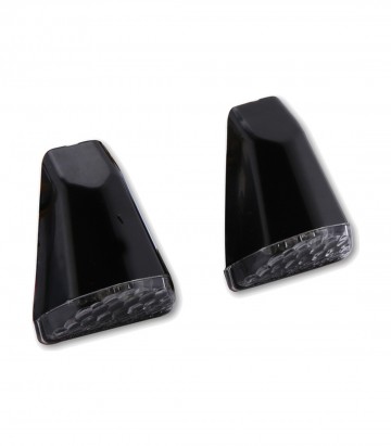Highsider LED Fairing Turn Signals Swift Black with Clear Lens