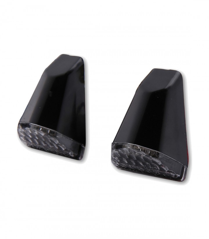 Intermitentes de Carenado LED Highsider Swift Negro con Cristal Transparente
