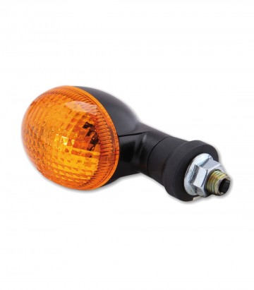 Highsider Turn Signals Mini Black with Orange Lens