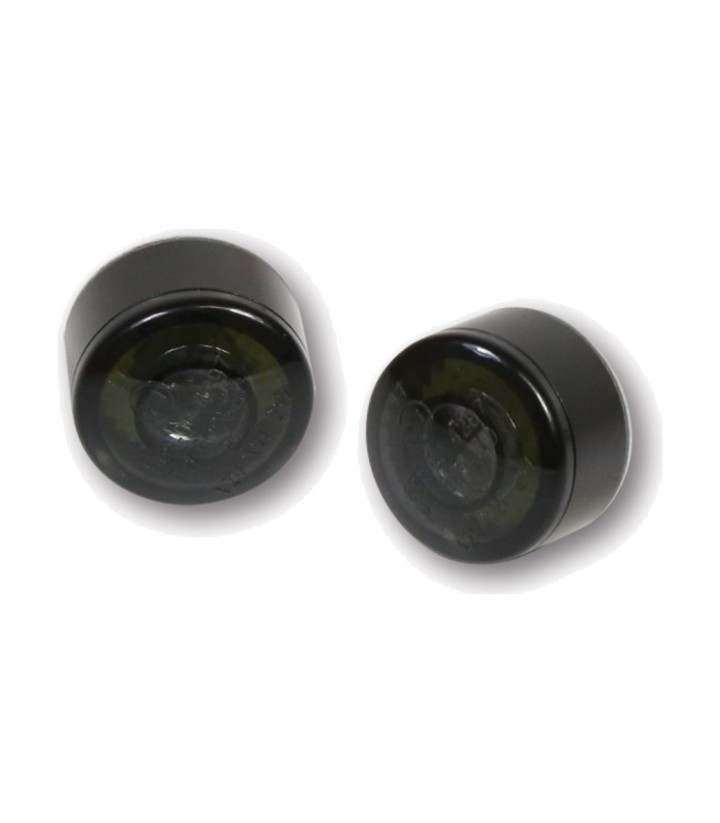 Intermitentes LED con Luz de Posición Highsider Apollo 2in1 Negro con Cristal Ahumado