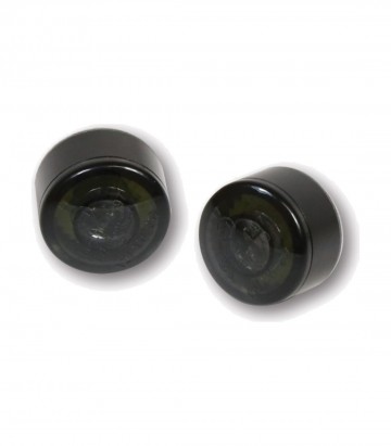 Highsider LED Turn Signals with Position Light Apollo 2in1 Black with Smoked Lens