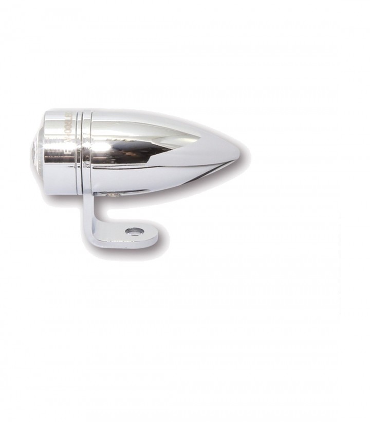 Intermitentes LED con Luz de Posición Highsider Apollo Classic 2en1 Negro con Cristal Ahumado