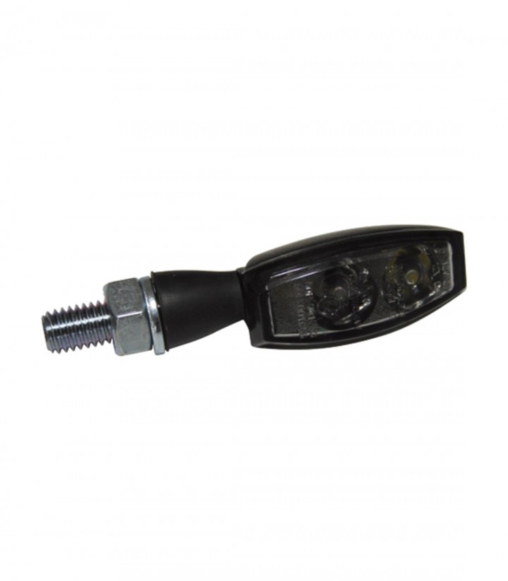 Intermitentes LED con Luz de Posición Highsider Blaze 2in1 Negro con Cristal Ahumado