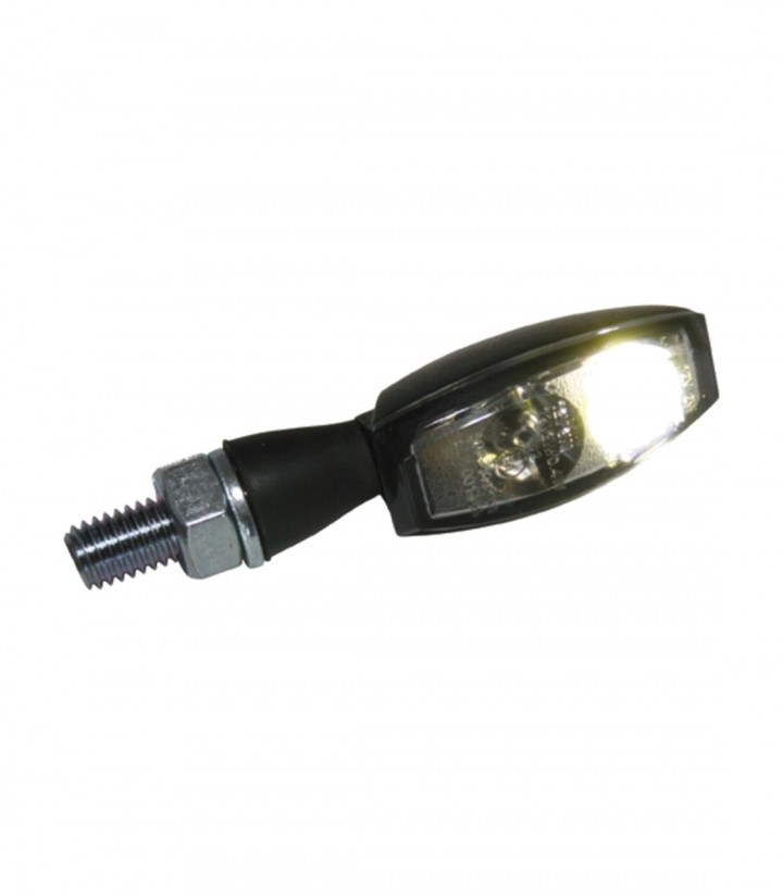 Highsider LED Turn Signals with Position Light Blaze 2in1 Black with Smoked Lens