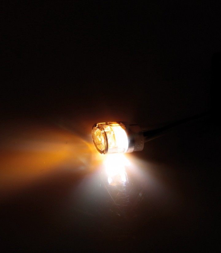 Highsider LED Turn Signals with Position Light Epso-Pro Module 2in1 Clear with Smoked Lens