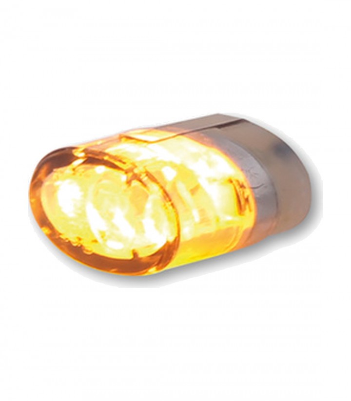 Highsider LED Turn Signals with Position Light Epso-Pro Module 2in1 Clear with Smoked Lens