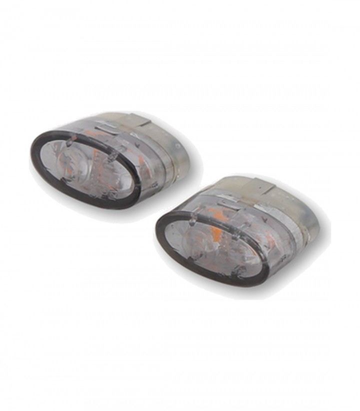 Highsider LED Turn Signals with Position Light Epso-Pro Module 2in1 Clear with Smoked Lens
