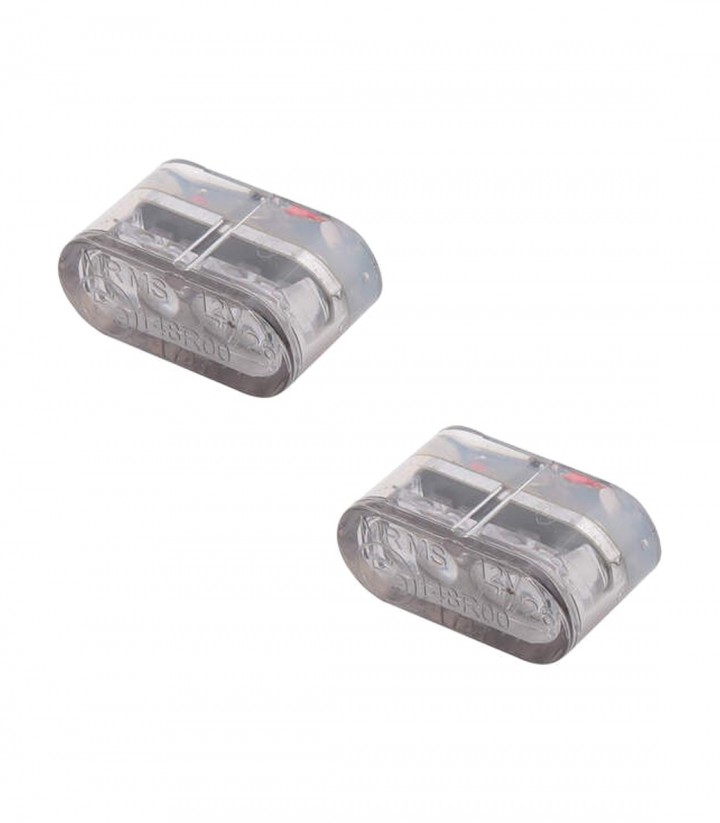 Intermitentes LED con Luz de Posición Highsider Little Star-MX Pro Module 2in1 Negro con Cristal Ahumado