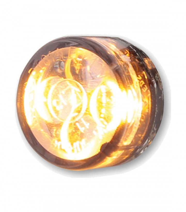 Highsider LED Turn Signals with Position Light Module Sixteen 2in1 with Smoked Lens