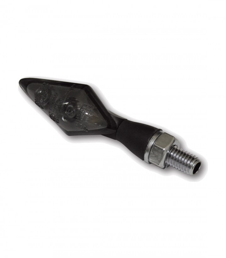 Intermitentes LED con Luz de Posición Highsider PEN Head Double 2en1 Negro con Cristal Ahumado