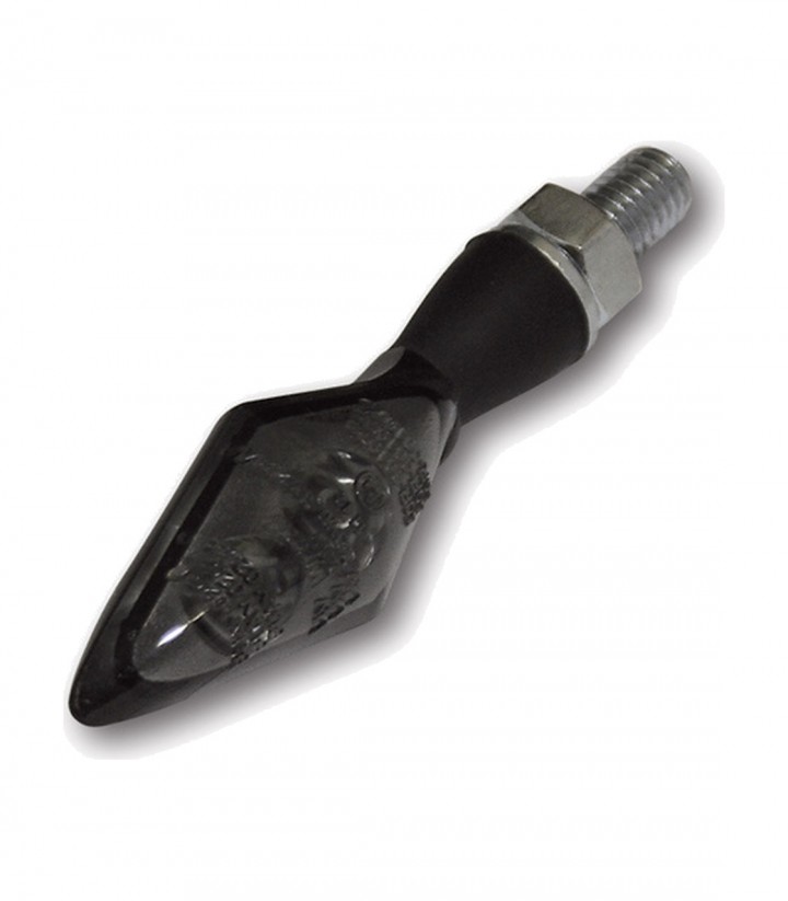 Intermitentes LED con Luz de Posición Highsider Pen Head Double 2in1 Negro con Cristal Ahumado