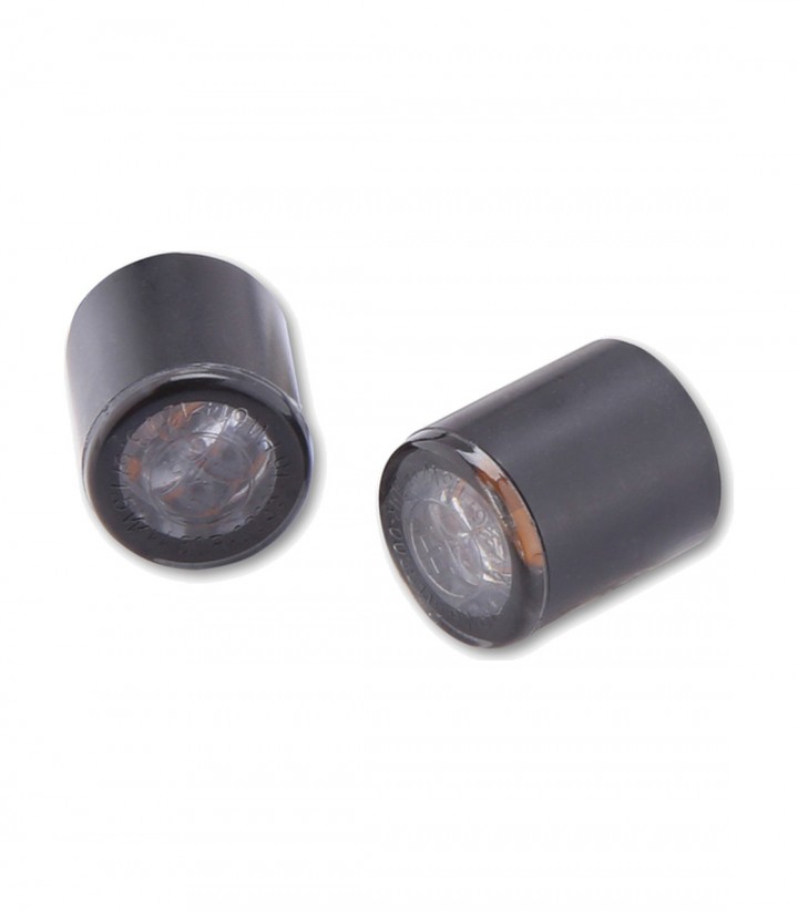 Highsider LED Turn Signals with Position Light Ton Modul 2in1 Black with Smoked Lens