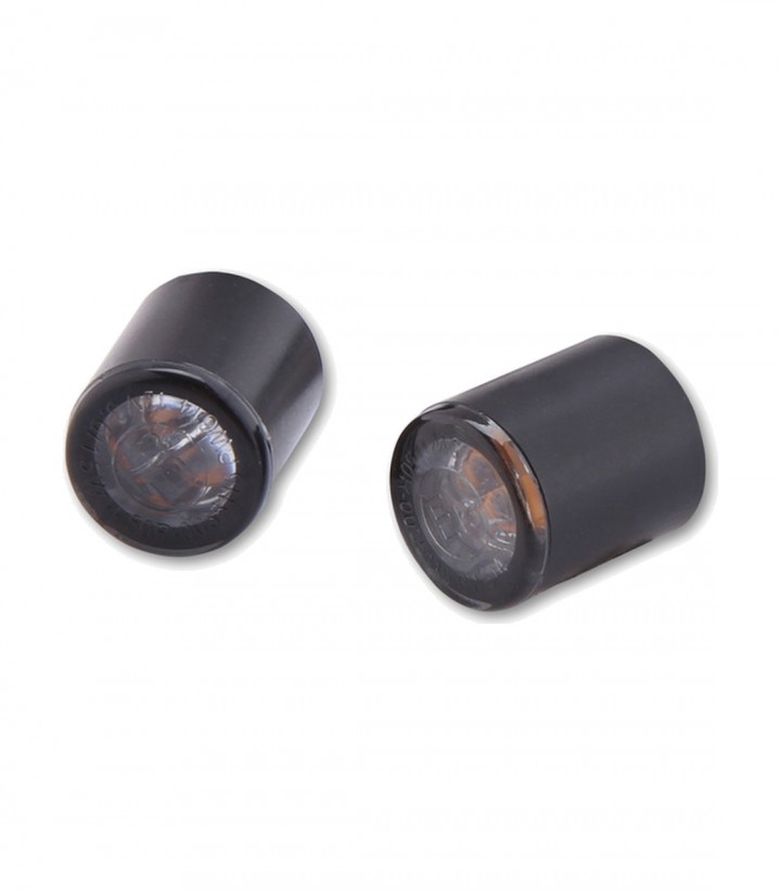 Highsider LED Turn Signals with Position Light Ton Modul 2in1 Black with Smoked Lens