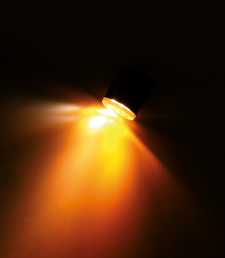 Intermitentes LED con Luz de Posición Highsider Ton Modul 2in1 Negro con Cristal Ahumado