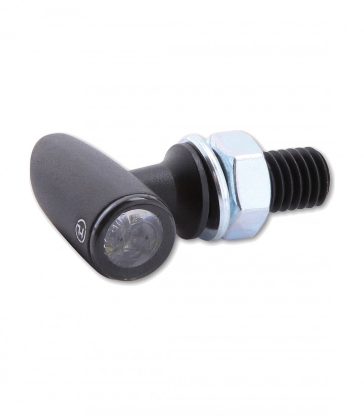 Highsider LED Turn Signals with Position Light Ton One 2in1 Black with Smoked Lens