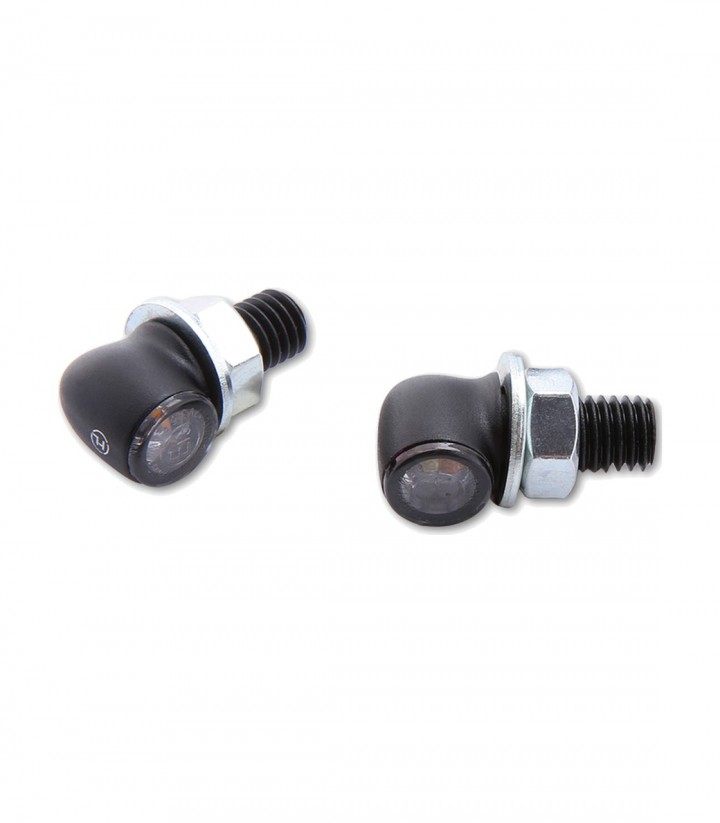 Intermitentes LED con Luz de Posición Highsider Ton Two 2in1 Negro con Cristal Ahumado
