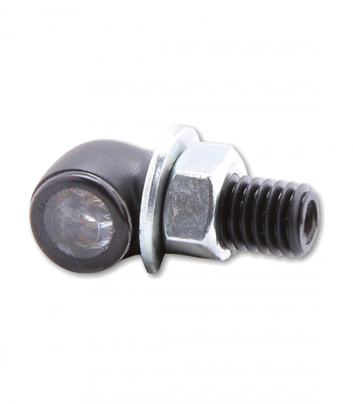 Intermitentes LED con Luz de Posición Highsider Ton Two 2in1 Negro con Cristal Ahumado