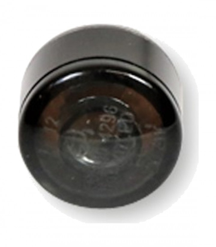 LED-Blinker Highsider Apollo Schwarz mit getöntem Glas