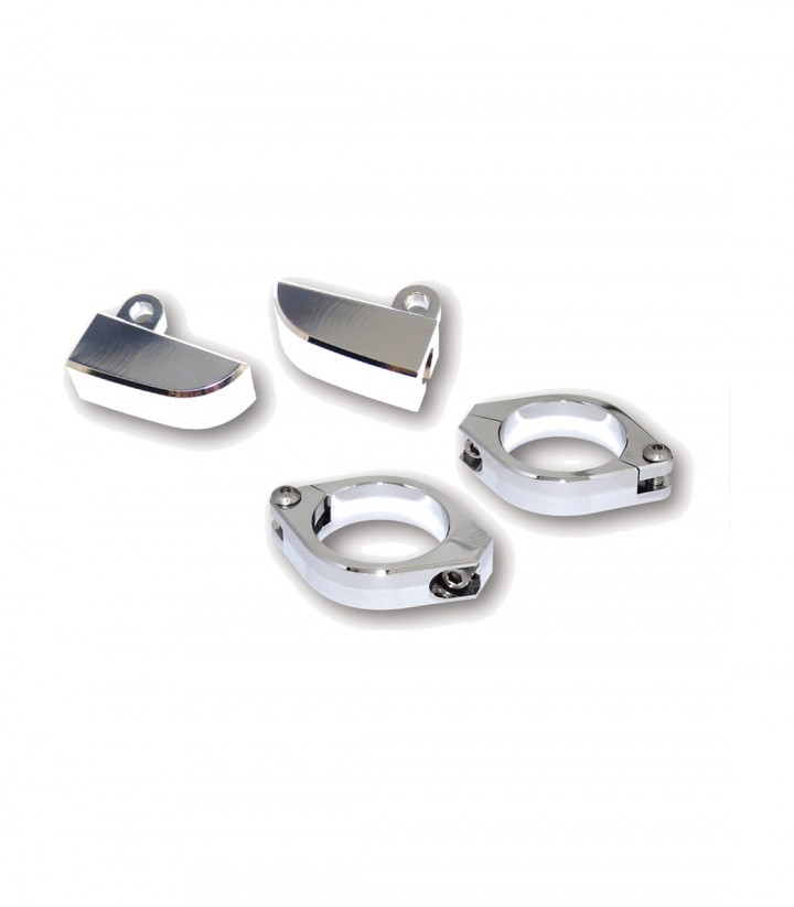 Intermitentes LED Highsider Bronx Titanio con Cristal Ahumado