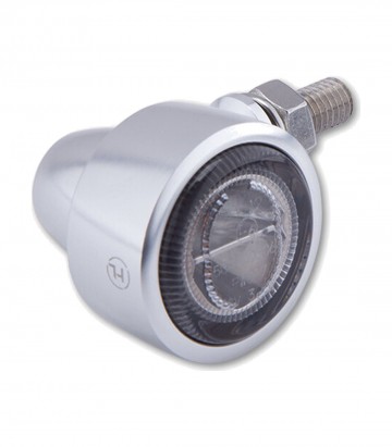 Intermitentes LED Highsider Classic-X1 Plata con Cristal Ahumado
