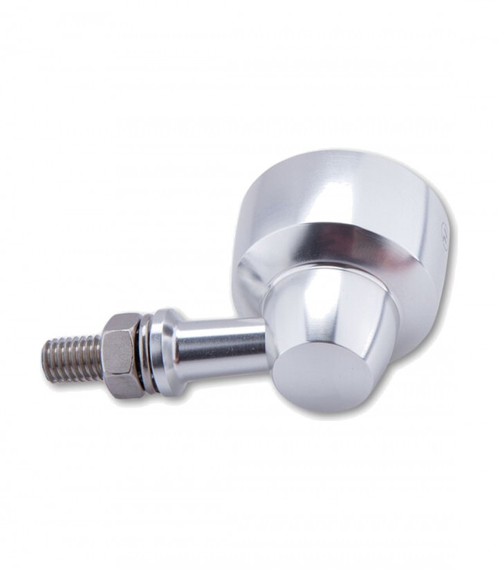 Intermitentes LED Highsider Classic-X1 Plata con Cristal Ahumado