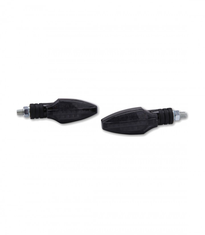 Intermitentes LED Highsider Como Carbono con Cristal Ahumado