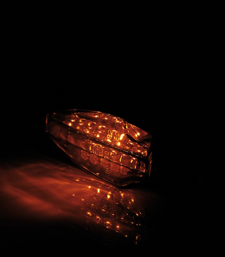 Intermitentes LED Highsider Como Carbono con Cristal Ahumado