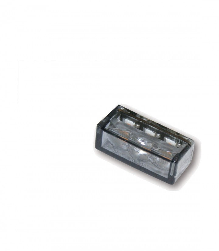 Intermitentes LED Highsider Cube-H con Cristal Ahumado