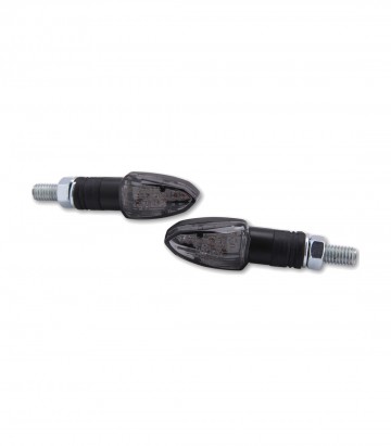 Intermitentes LED Highsider Lizzard Negro con Cristal Ahumado
