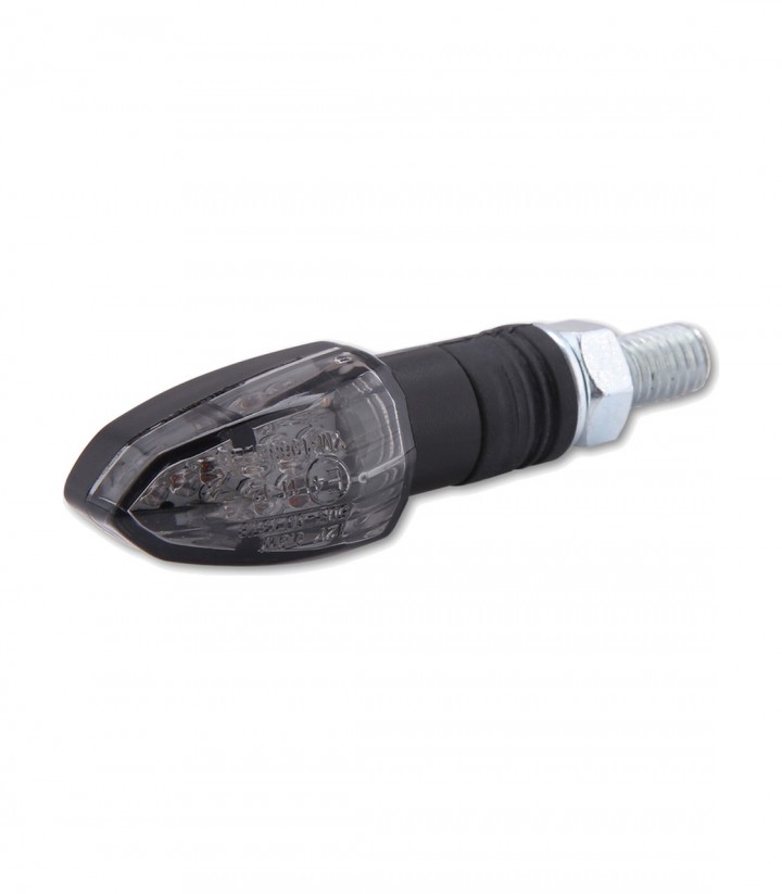 Intermitentes LED Highsider Lizzard Negro con Cristal Ahumado