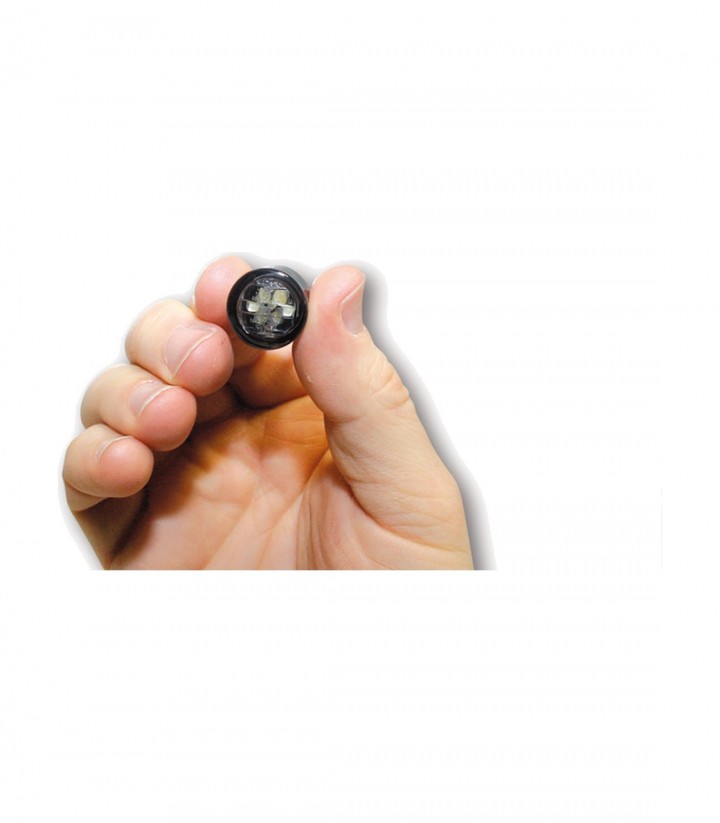 Intermitentes LED Highsider Micro Pin con Cristal Ahumado