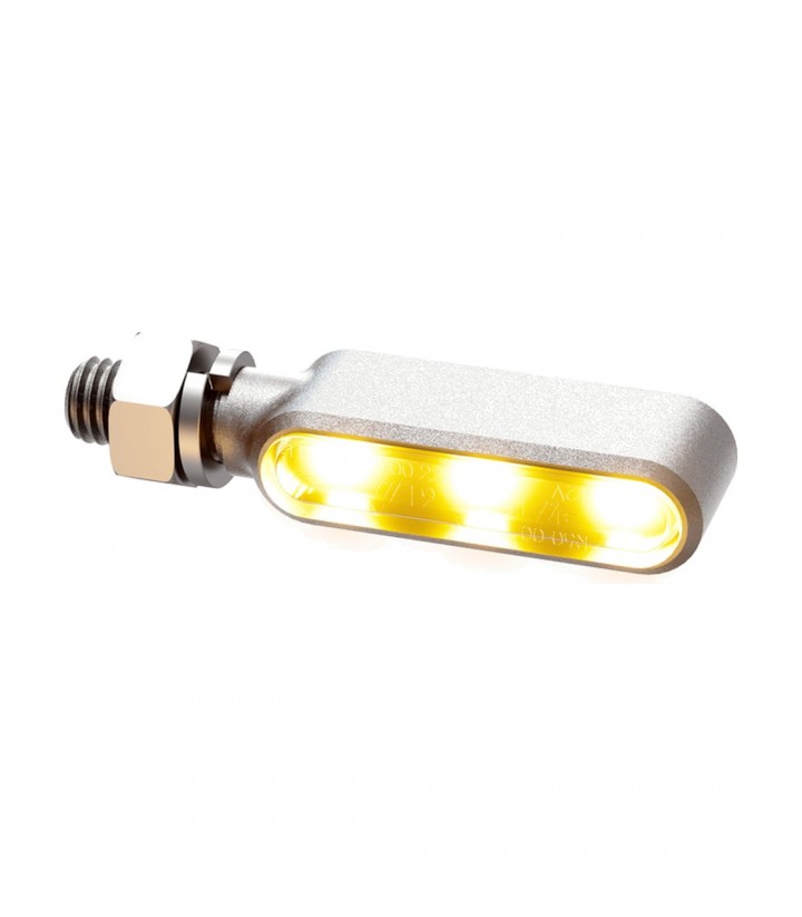 Highsider LED Turn Signals Mono Black with Translucent Lens