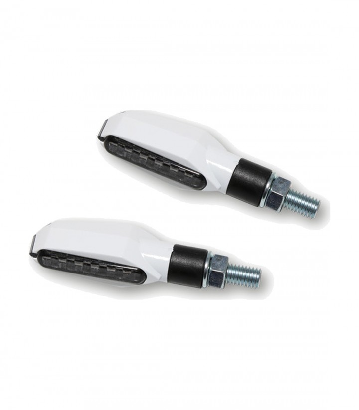 Intermitentes LED Highsider Multiface Blanco con Cristal Ahumado