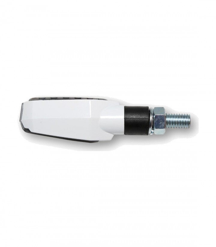 Highsider LED Turn Signals Multiface White with Smoked Lens