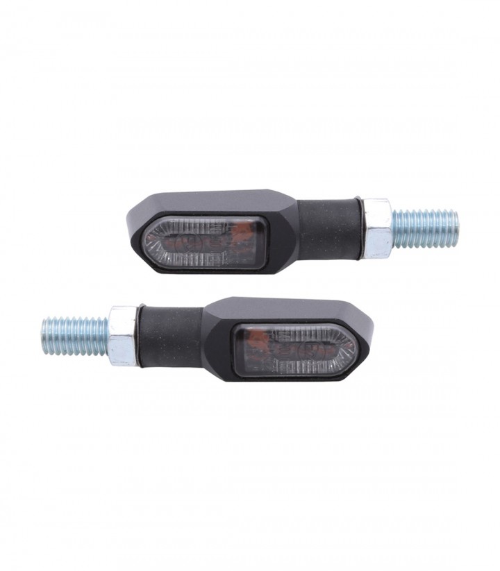 Highsider LED Turn Signals Namiko-TS Black with Smoked Lens