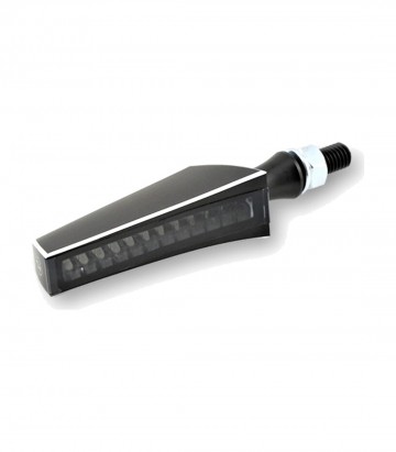 Intermitentes LED Highsider Pen Head Negro con Cristal Ahumado