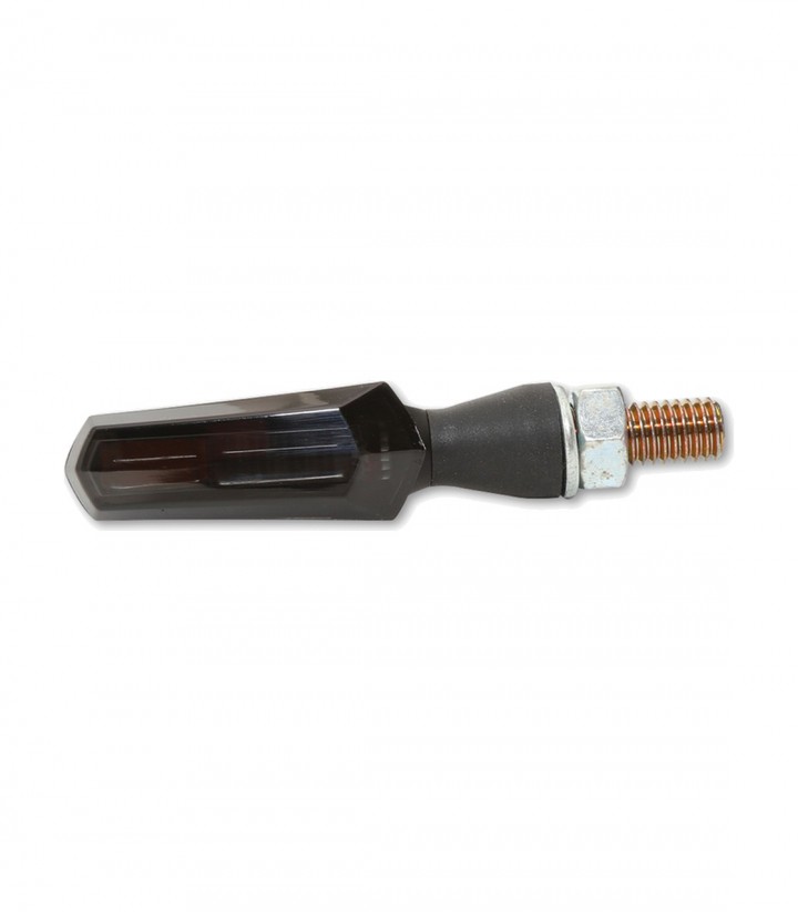 Intermitentes LED Highsider Scuro Negro con Cristal Ahumado