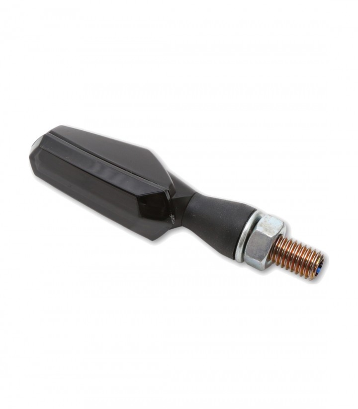 Intermitentes LED Highsider Scuro Negro con Cristal Ahumado