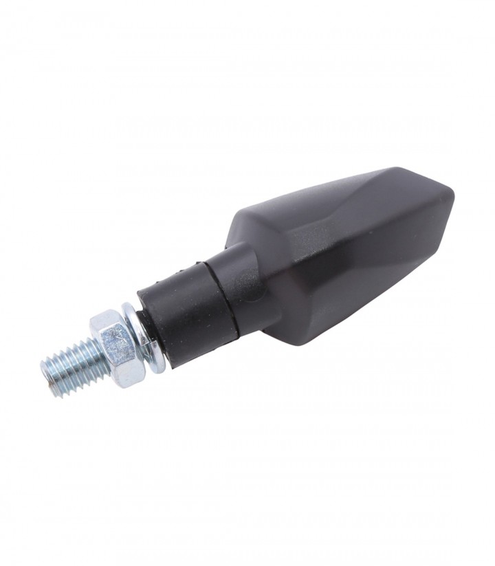 Highsider LED Turn Signals Shield-TS Black with Smoked Lens